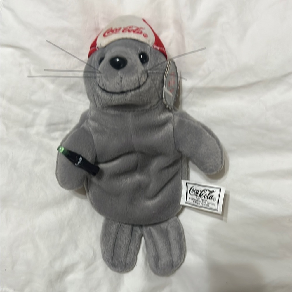 Vintage Coca Cola Bean Bag Plush 1997 collectible